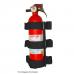 Sport Bar Fire Extinguisher Holder, Black, 55-13 Jeep CJ & Wrangler