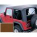 XHD Soft Top, Tan, Clear Windows, 97-02 Jeep Wrangler (TJ)
