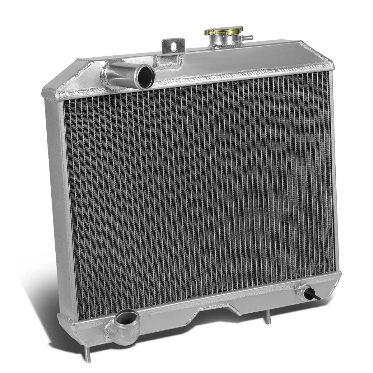 All Aluminum Radiator Assembly - Fits 41-52 MB, GPW, CJ-2A, M38 (Bottom ...